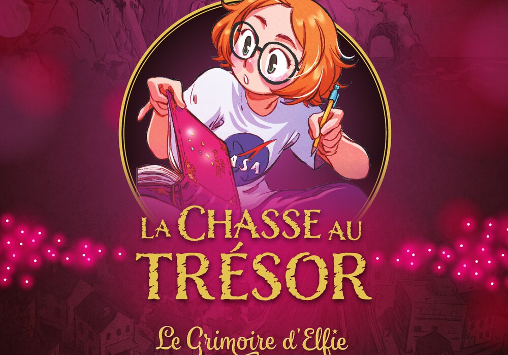 Visuel de la chasse au trésor du Grimoire d’Elfie